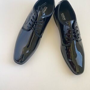 Alfani Men's Glossy Black Oxfords